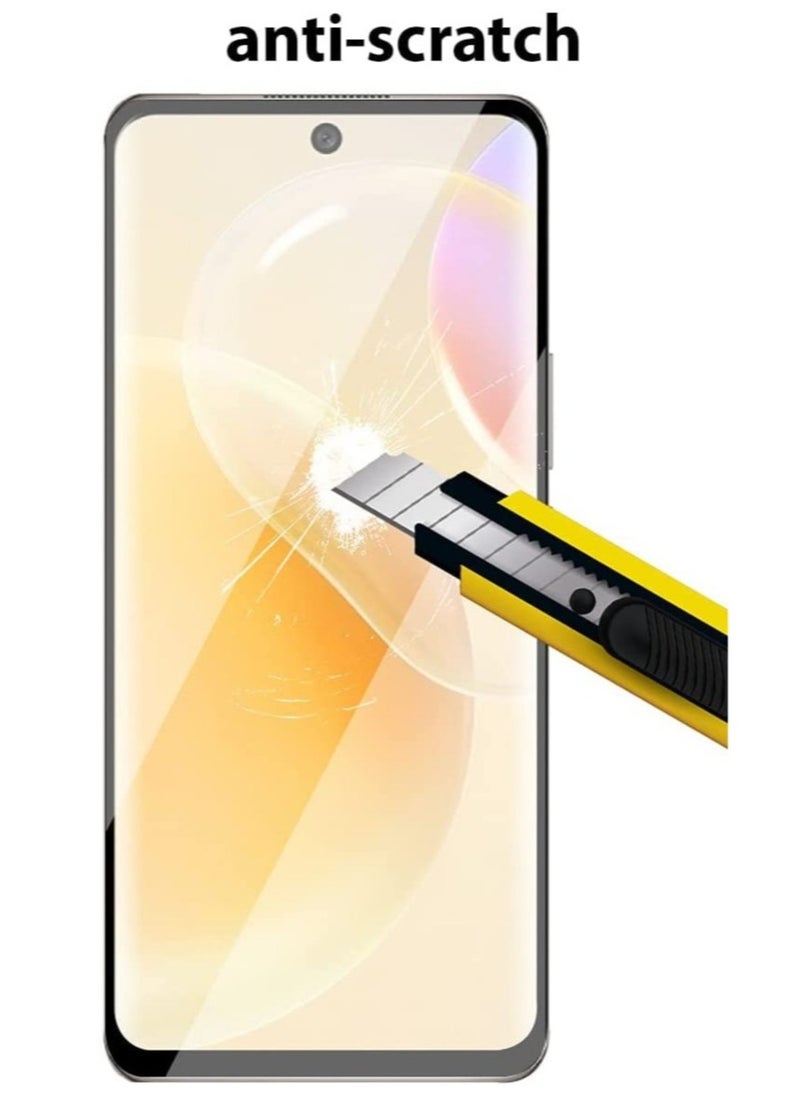 ELTRAZONE Huawei Honor 50 / Nova 9/Huawei Nova 8 5G/Huawei Nova 8 4G Tempered Glass, 3D Curved Full Glue, (Full Screen Coverage), Touch Sensitive, Anti Scratch  - Image 3