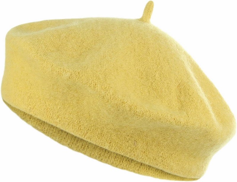 Brcus Kids Girls French Beret Hat Artist Hat Solid Warm Beanie Cap Winter Autumn - Image 2