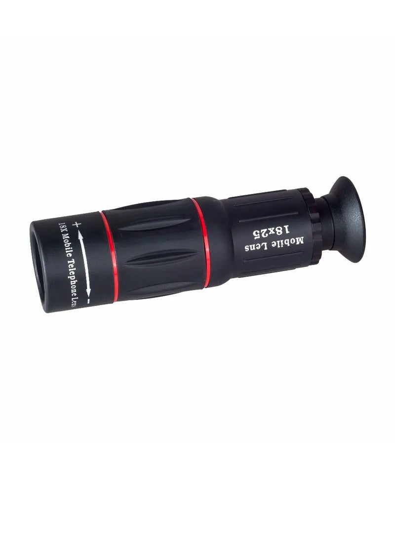 APEXEL Phone Camera Lens, Universal External Wide Angle Macro Lens, Monocular Zoom HD Optical Cell Phone Lens, Portable Telephoto Lens Suitable For Scenery, Urban Architecture, Photography  - Image 1