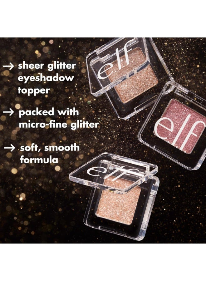 إلف ظلال عيون لامعة من إلف فاين آز فليك - ظلال عيون غنية بالجليتر، ذات ملمس ناعم، مكياج عيون لامع، تدوم طويلاً، نباتية، 0.07 أونصة (2 غرام) - Image 5