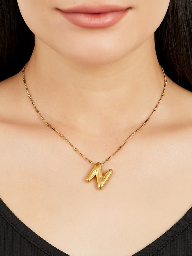 Styli Styli Initial N Pendant Necklace  - Image 1