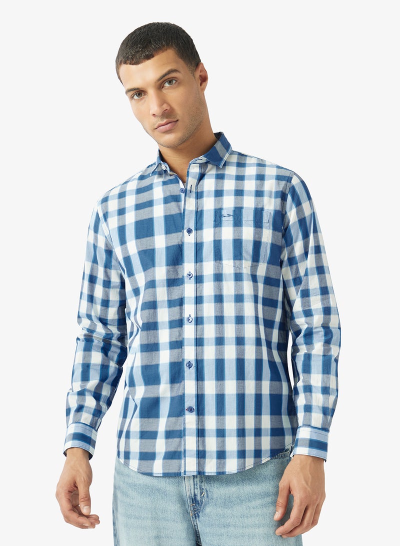 Ben Sherman Checked Long Sleeve Shirt - Image 1