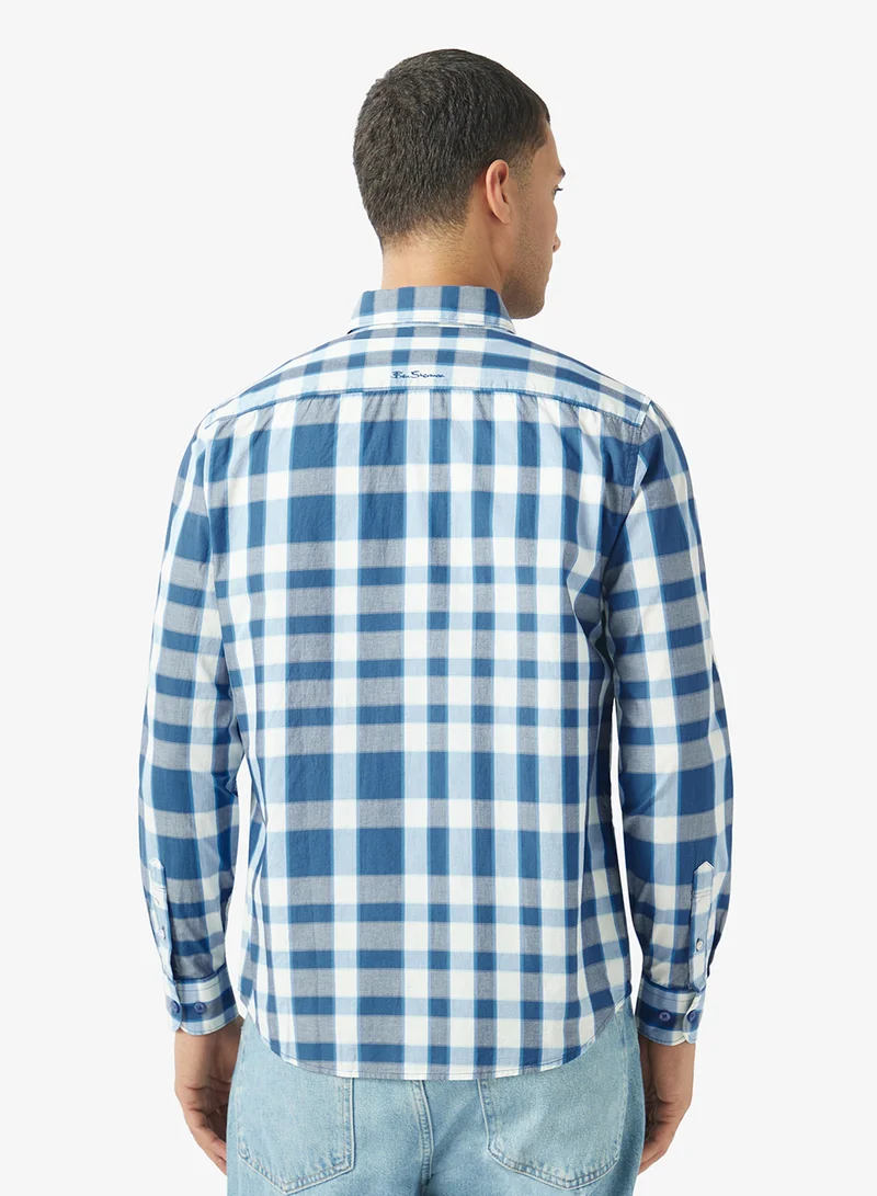 Ben Sherman Checked Long Sleeve Shirt