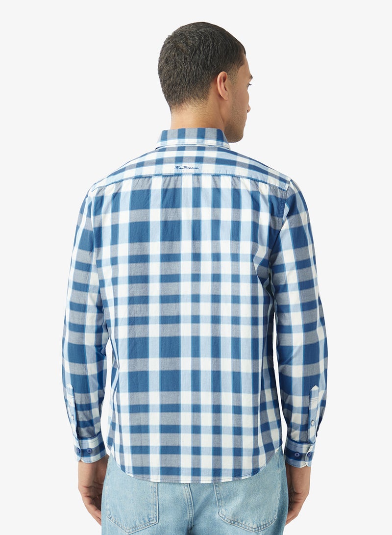 Ben Sherman Checked Long Sleeve Shirt - Image 2