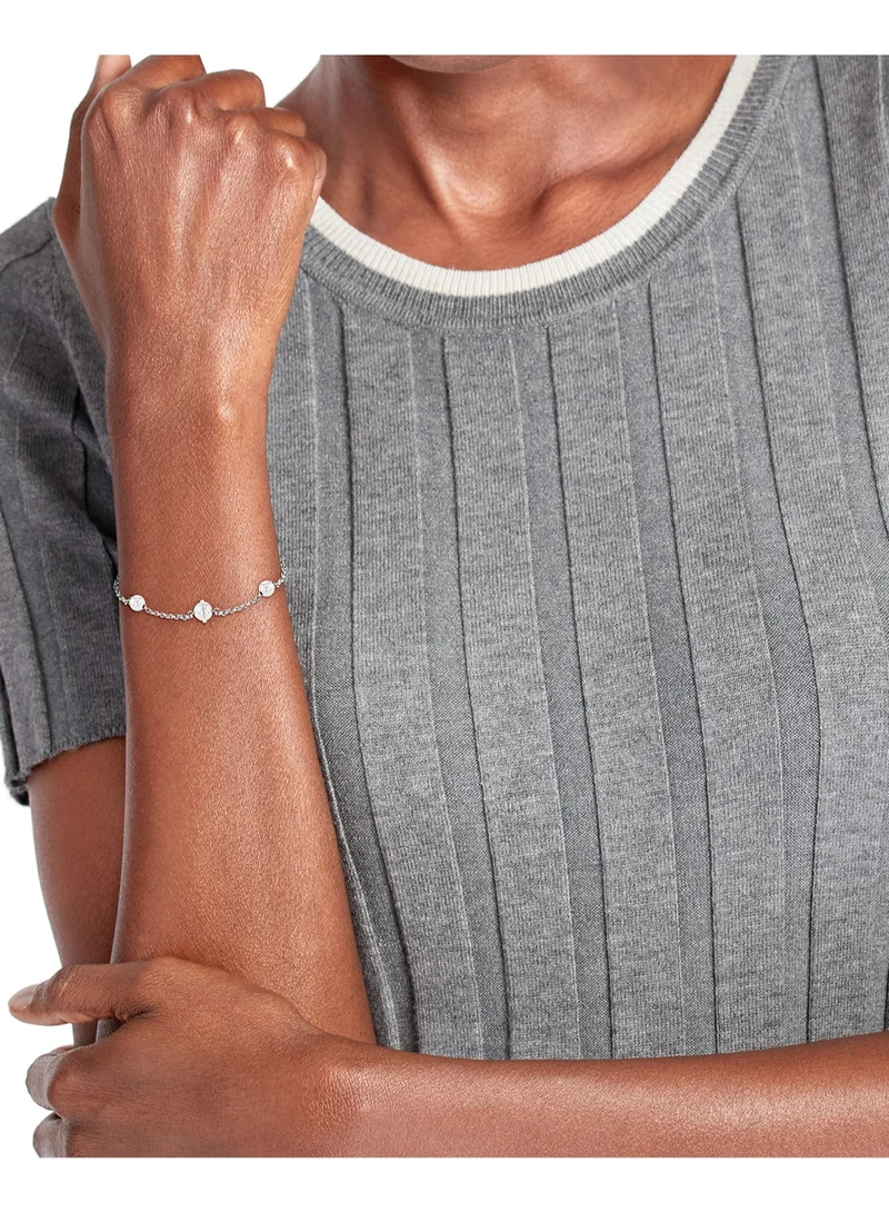 تومي هيلفيغر Tommy Hilfiger Women's Silver Chain Bracelets - 2780816