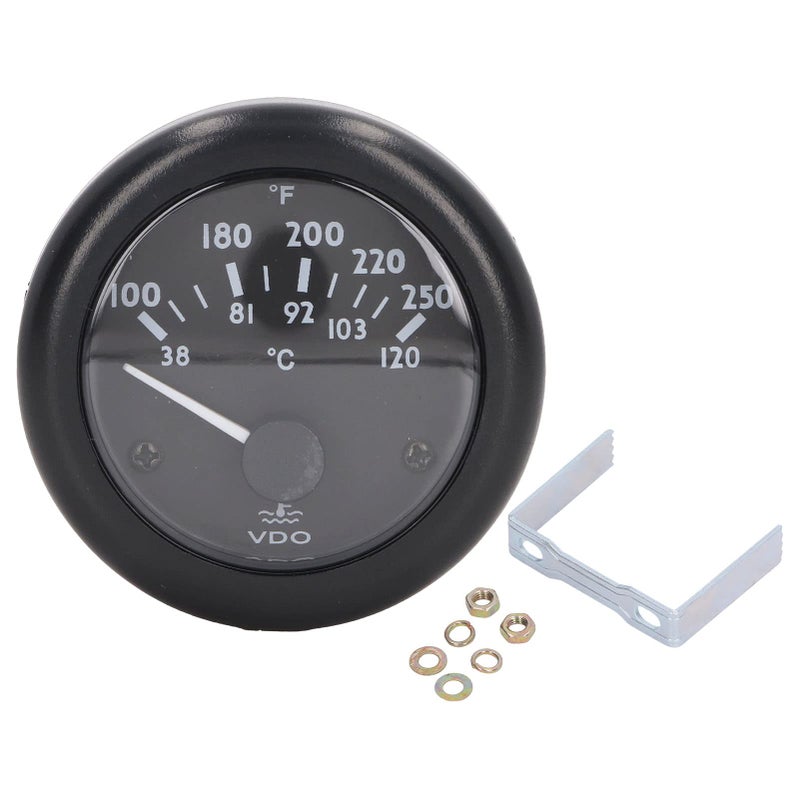 24V Wide Range High Accuracy Engine Water Temperature Gauge 2 Inch Meter - Image 2