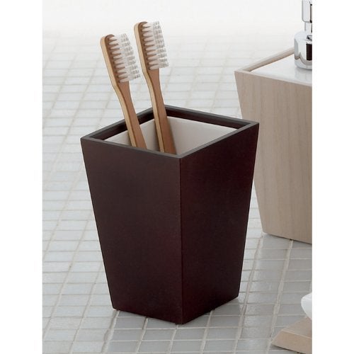 Gedy 1510-31 Kyoto Tooth Brush Holder, 0.8" L x 3.35" W, Tanganyika - Image 2