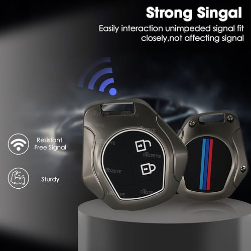 OTO2EYE Premium Metal Key Cover Compitable for Suzuki Swift | Ertiga | Wagonr | Celerio | Swift Dzire | Alto | Fronx | Breza | S Presso | Ignis 2 Button Remote Key - Image 3