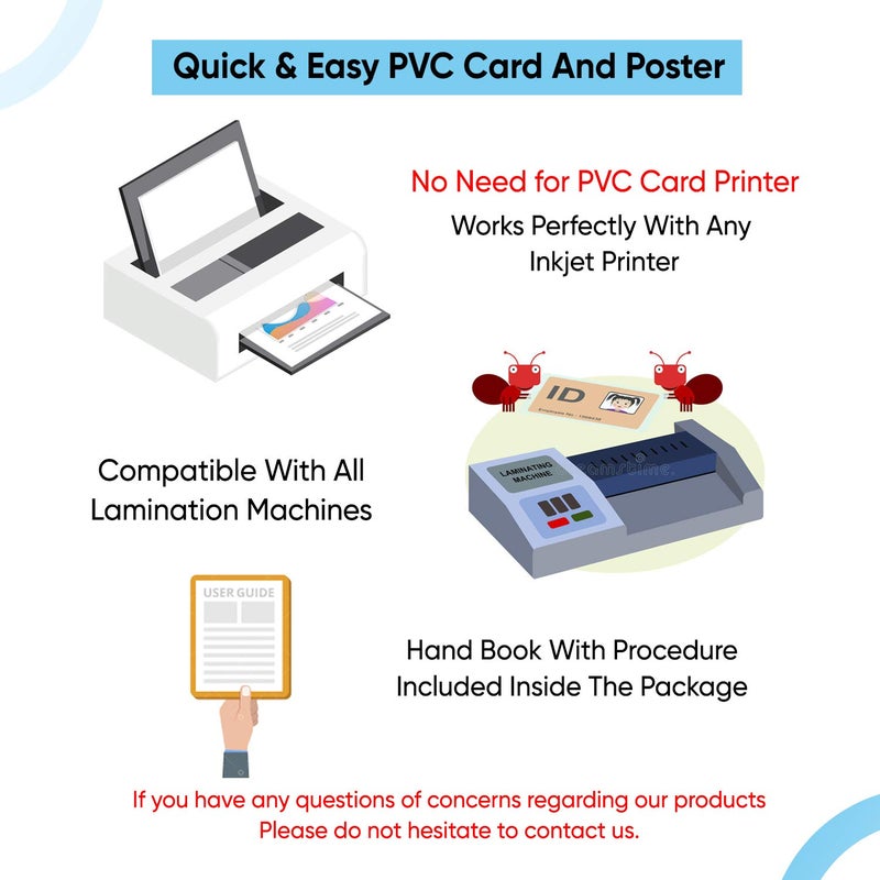 POLYCROM Store Korean PVC Lamination Dragon Sheet A4 Size 800 Micron : Imported Korean Sheets - Image 4