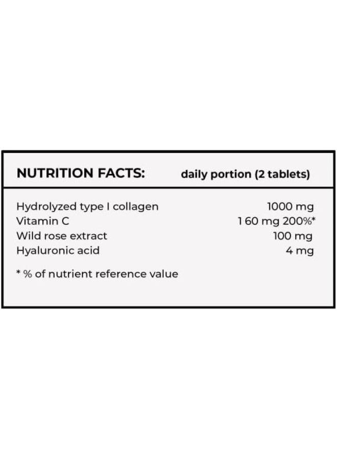 ACTIVLAB Collagen Beauty Effervescent Tablets - Strawberry-Rhubarb Flavor - Image 3