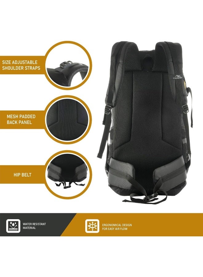 TRAWOC ALPHA 50 Litre Travel Backpack - Image 3