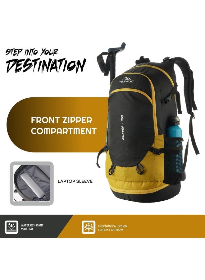 TRAWOC ALPHA 50 Litre Travel Backpack - Image 5