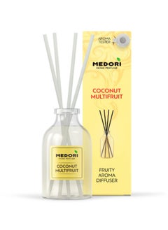 Diffusor with fiber sticks Coconut Multifruit