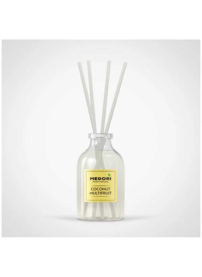 MEDORI - Diffusor with fiber sticks Coconut Multifruit - Image 1