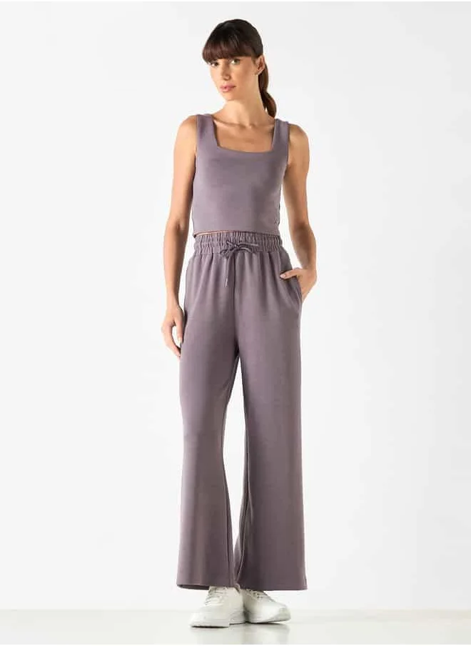 ادوت Track Pants with Drawstring Closure and Pockets