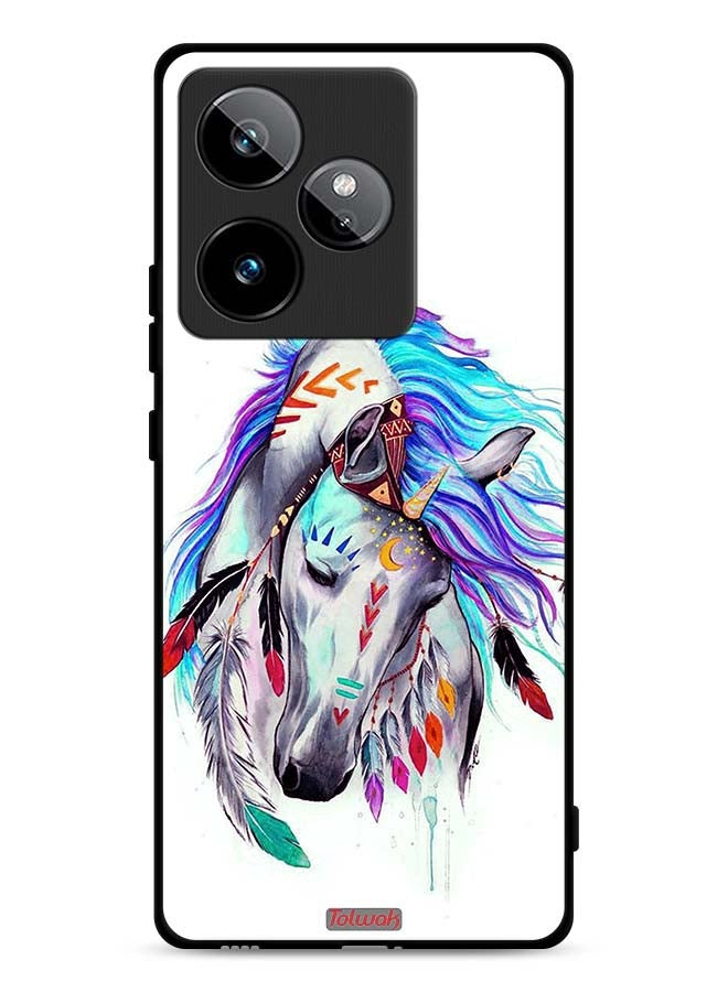 Tolwak Realme GT 7T 5G Protective Case Cover Horse