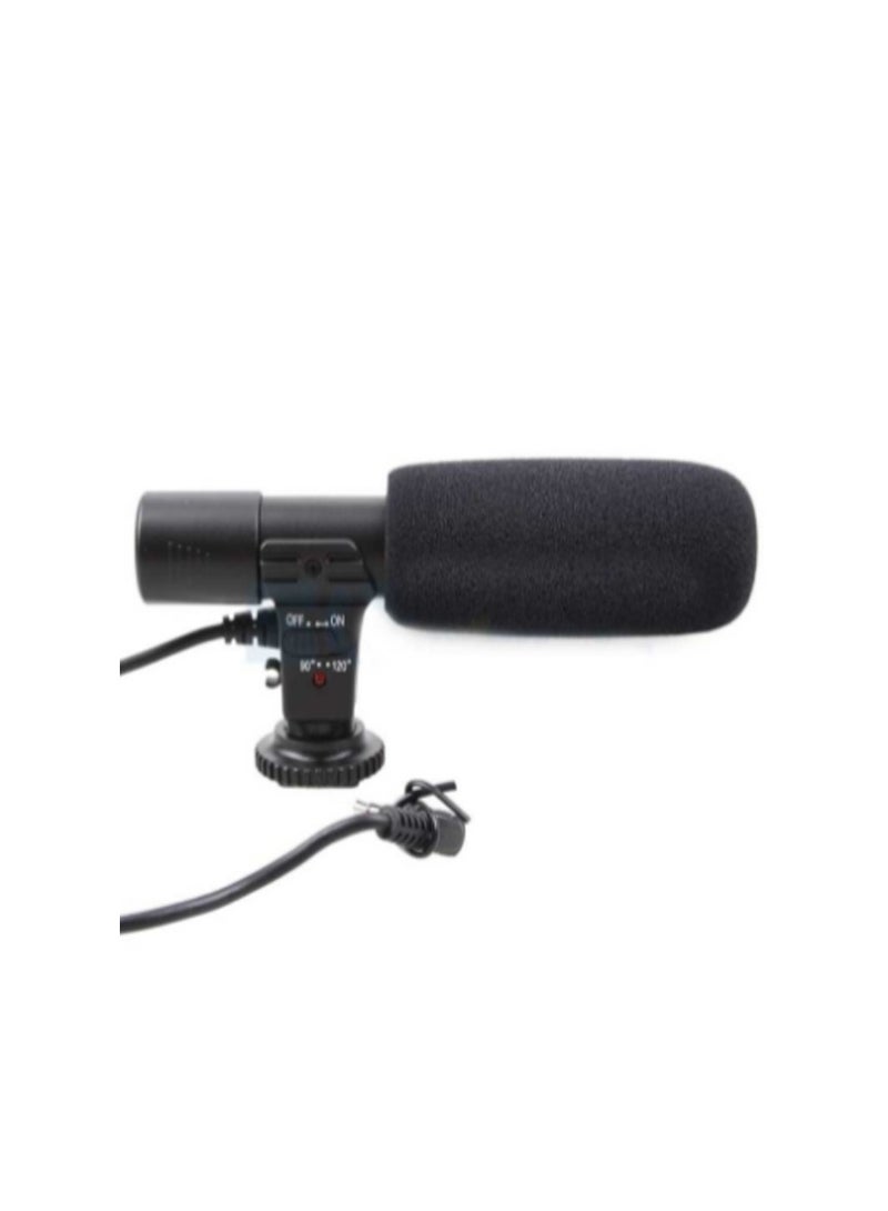 Microphone For Smartphones Stereo And DSLR Cameras