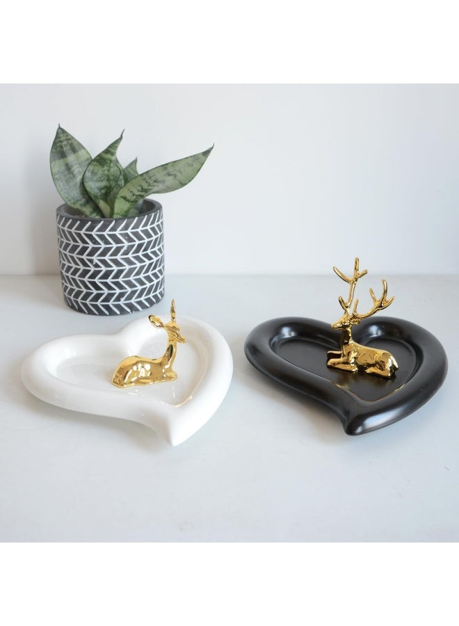 Ardax Ardax Golden Home Decor Deer FigurinesSmall Animal Statue Handmade Sculpture Ornament  - Image 3
