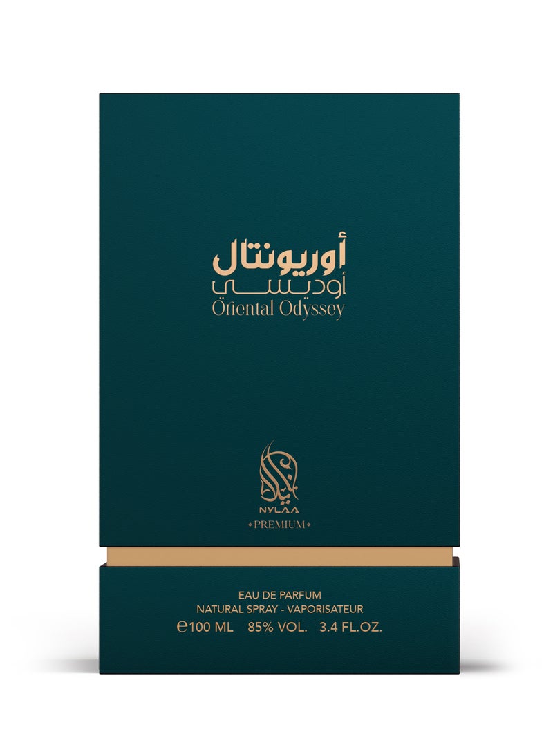 NYLAA Oriental Odyssey Eau De Parfum(EDP) 100ML | Premium Unisex (Men and Women) Perfume | Long Lasting Fragrance | Daily Use Perfume - Image 3