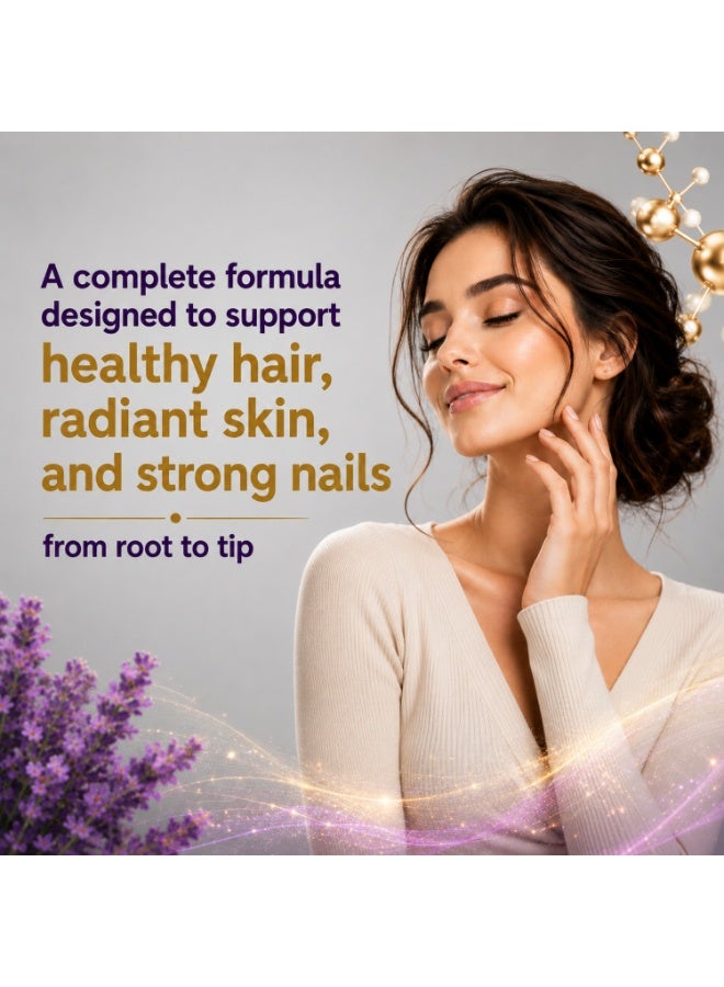 Polygon pharma Hair, Skin & Nails Multivitamin | 60 Soft Gelatin Capsules Polygon - Image 3