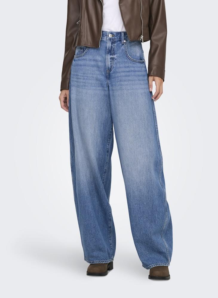 اونلي أونلي تايلور بنطلون جينز برميل - Image 1