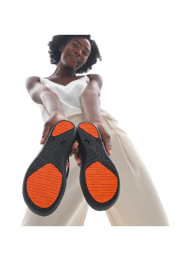 Kenroll Flip-Flops For Men And Women, Fashionable Lightweight Outdoor Indoor Soft-Soled Sandals, Black, Size 35/36 - Image 2