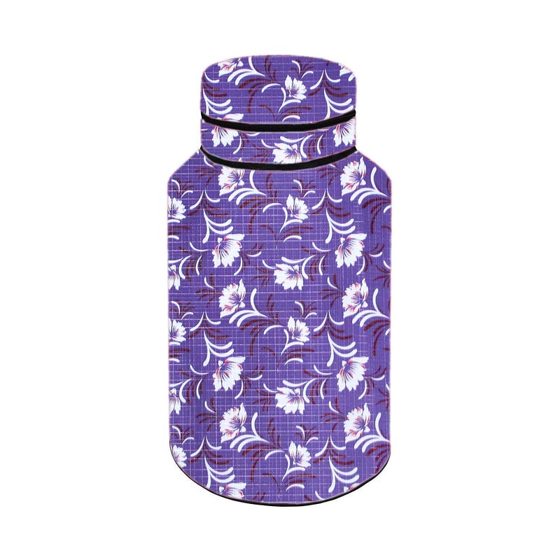 Decorly Furnishing Decorly Furnishing Printed Waterproof and Dustrproof Kitchen Gas Cylinder Cover Blue_01  - Image 1