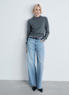MANGO Danila Wide Leg High Rise Jeans  - Image 4