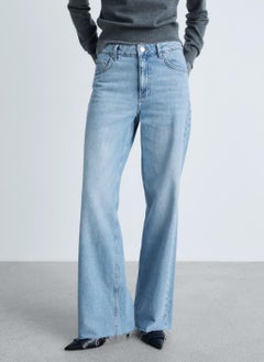 MANGO Danila Wide Leg High Rise Jeans  - Image 1