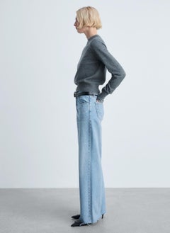 MANGO Danila Wide Leg High Rise Jeans  - Image 3