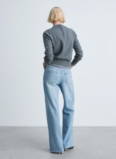 MANGO Danila Wide Leg High Rise Jeans  - Image 2