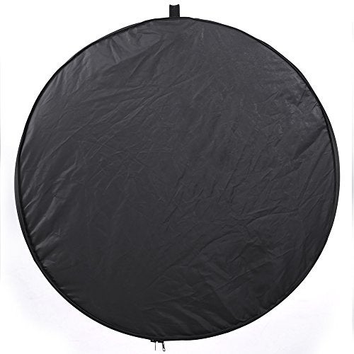 TRUMAGINE 43"/110cm 5-in-1 Light Reflector for Photography Collapsible Multi-Disc Round with Bag - Translucent, Gold, Silver, Black and White for Studio Photography Lighting and Outdoor Lighting - Image 5