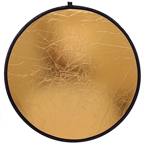 TRUMAGINE 43"/110cm 5-in-1 Light Reflector for Photography Collapsible Multi-Disc Round with Bag - Translucent, Gold, Silver, Black and White for Studio Photography Lighting and Outdoor Lighting - Image 3
