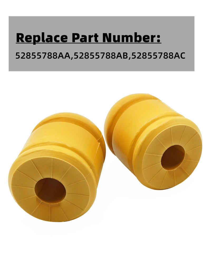 Taruimoo New Upgrade 2 Pcs Rear Bump Stops,Rear Suspension Control Arm Bumpers Compatible with Dodge Ram 1500(2009-2020),Replace Part Number 52855788AA - Image 5