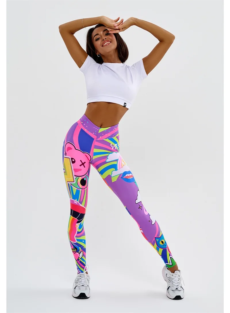 Bona Fide Bona Fide Premium Quality Classic Leggings for Women with Unique Design and Lifting - Comfortable Workout Leggings