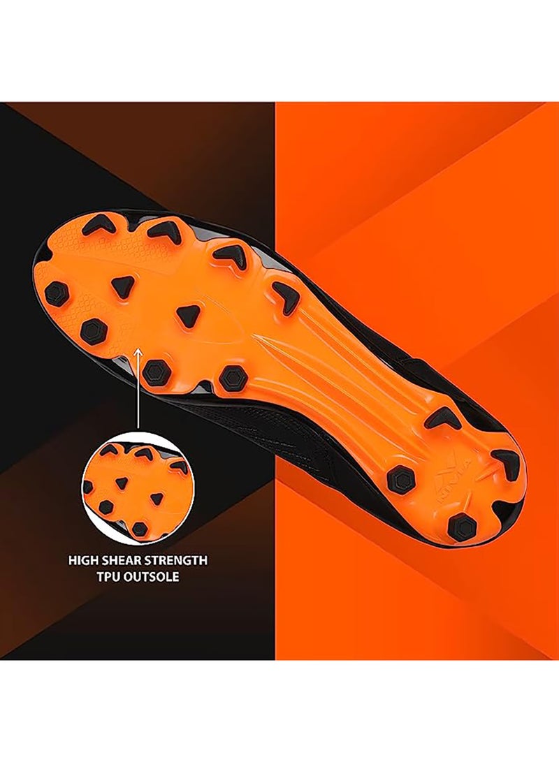 نيفيا أحذية كرة القدم كرين 2.0 | المادة: بولي يوريثين لدن بالحرارة | نعل مصبوب | الحد الأدنى من امتصاص الماء/مقاوم للماء | متين - Image 4