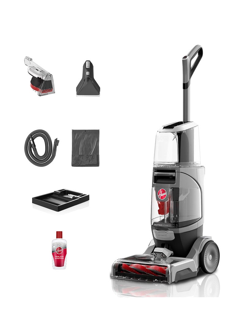 HOOVER SmartWash Advanced Carpet Washer | Automatic Wash & Dry with Motion-Sense Technology | Deep cleaning | Kills 99% Bacteria | Self-Cleaning Tray & Spot Boost Mode for Tough Stains | 3.8 L 1000 W CDCW-SWAM Black, Red - Image 1