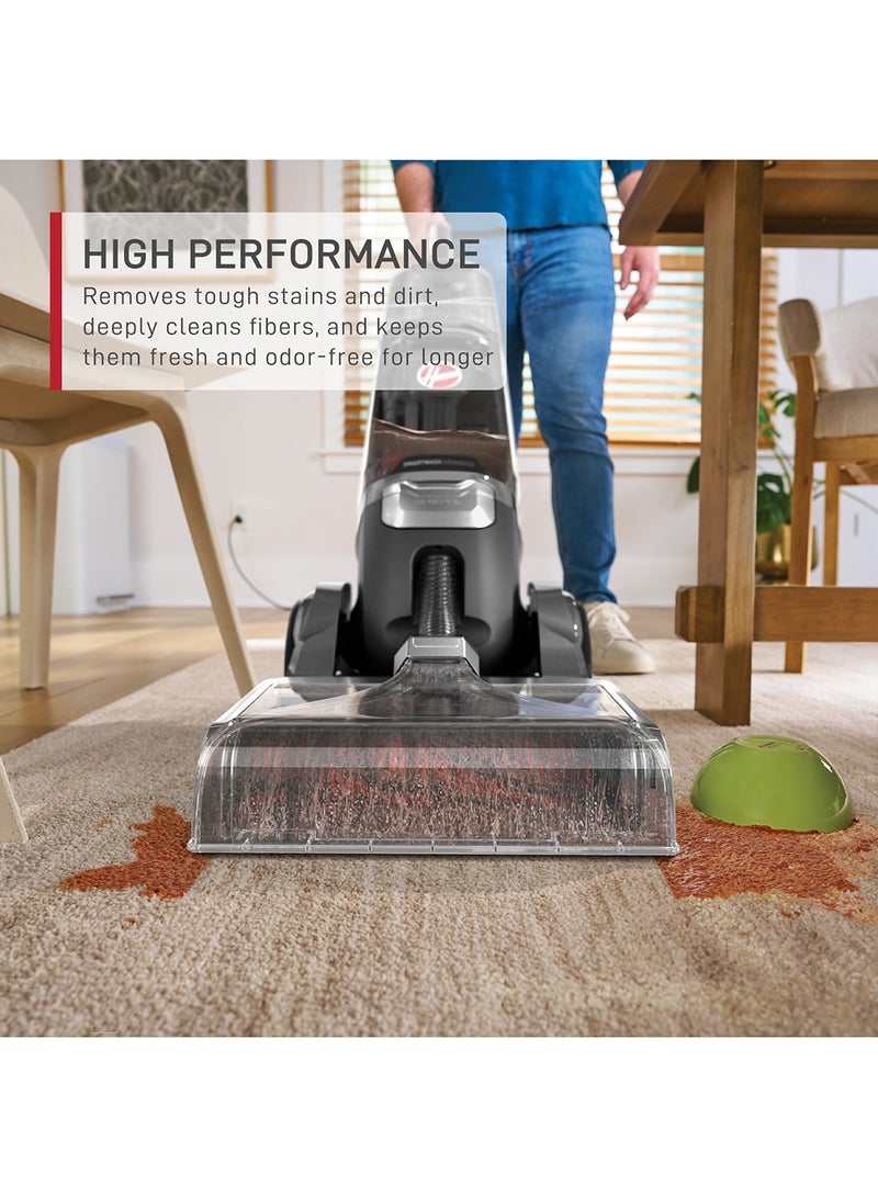 HOOVER SmartWash Advanced Carpet Washer | Automatic Wash & Dry with Motion-Sense Technology | Deep cleaning | Kills 99% Bacteria | Self-Cleaning Tray & Spot Boost Mode for Tough Stains | 3.8 L 1000 W CDCW-SWAM Black, Red - Image 4