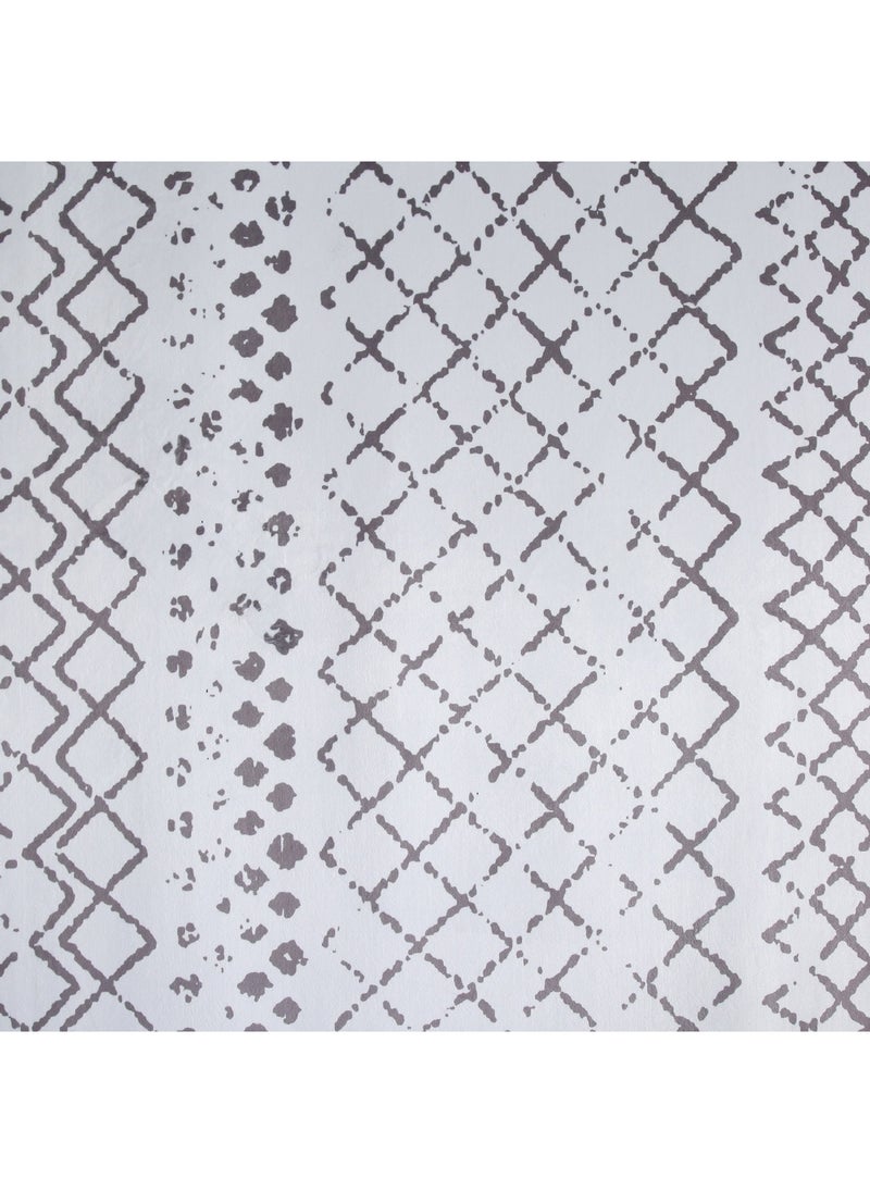 Home Box Wells Clane Printed Flannel Rug 200 x 150 cm  - Image 2
