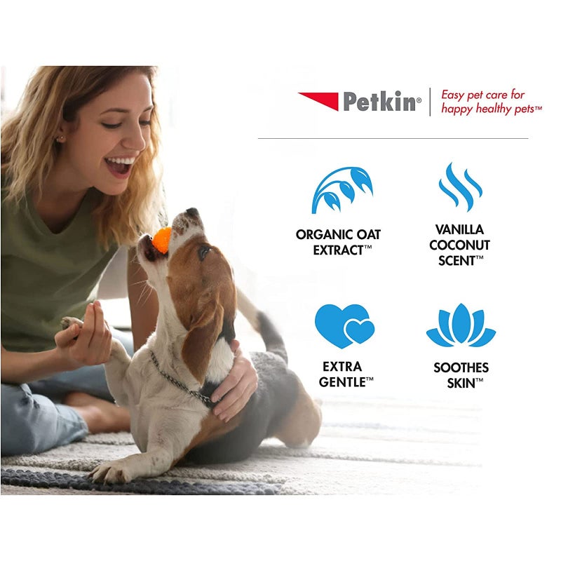 Petkin Petwipes for Dogs and Cats Extra Valu-Pack, Wipes Away Daily Dirt and Odor, Cleans Face, Ears, Body and Eye Area, Super Convenient, Ideal for Home or Travel 60 Wipes - Image 5