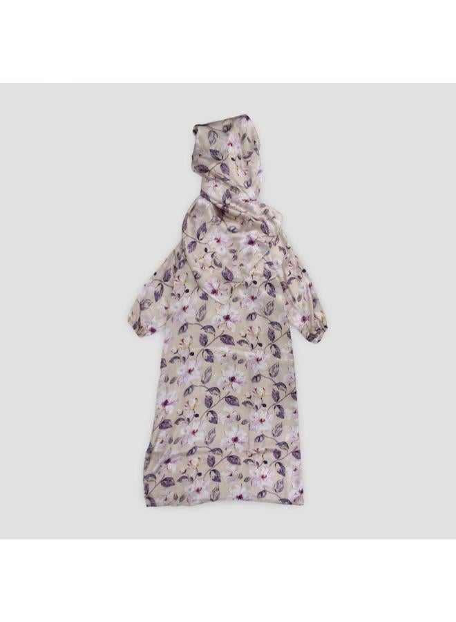 Our kids Purple Leaves Praying Gown "Isdal" - Image 2