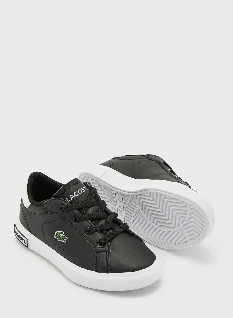 LACOSTE Kids Power Court Sneakers