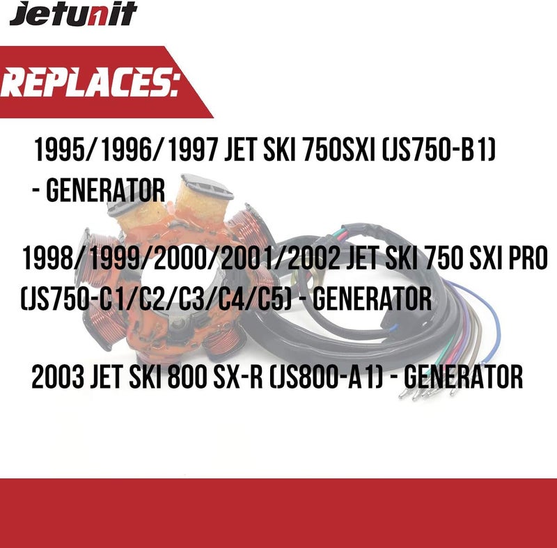 jetunit Store Stator 21003-3732 750 SXI/SXI PRO /800 SX-R 1995 1996 1997 1998 1999 2000 2001 2002 2003 - Image 5