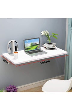 Folding Table Wall Mounted Computer Desk White 40*100 cm - pzsku/ZA54CC6AF5E79A014E269Z/45/_/1685777831/efad7f9a-43b8-4261-b53d-c3fca6bb10eb