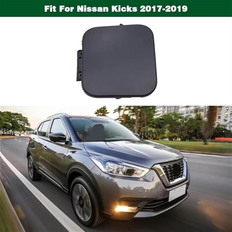 Vuzmode Front Bumper Tow Hook Cover for Nissan Kicks 2017-2019 - Image 4