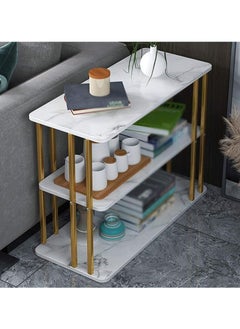 DubaiGallery Stone Dining Table Console Desks Library Low LowDeskside Table Home Decor Metal Decor Para El Hogar Nordic Decoration  - Image 2