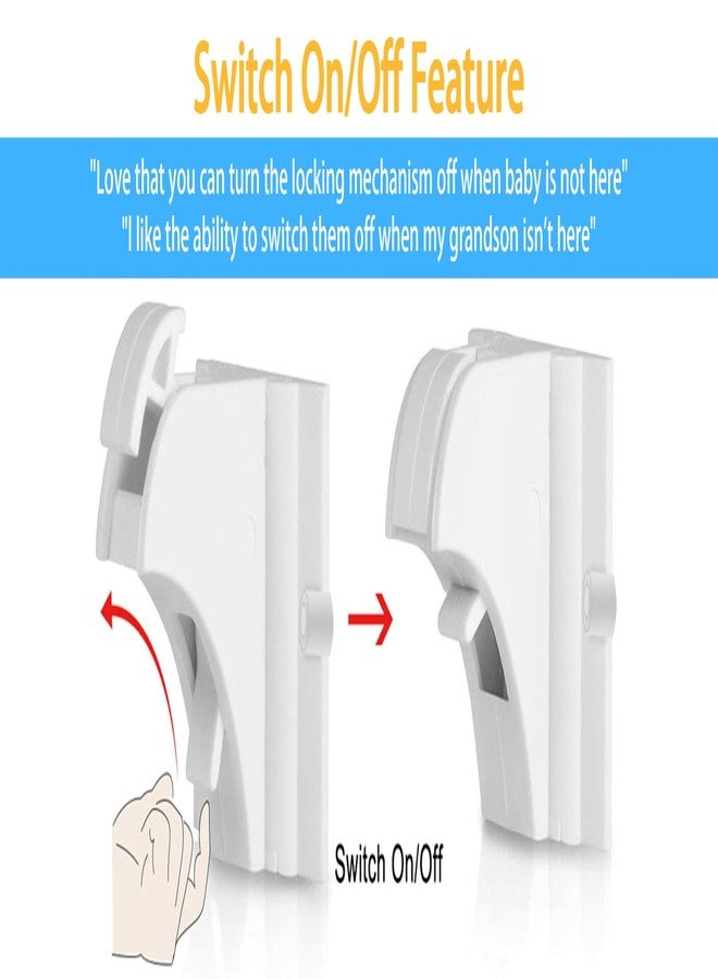 Vmaisi Baby Proofing Magnetic Cabinet Locks (30 Locks and 4 Keys) - Image 3