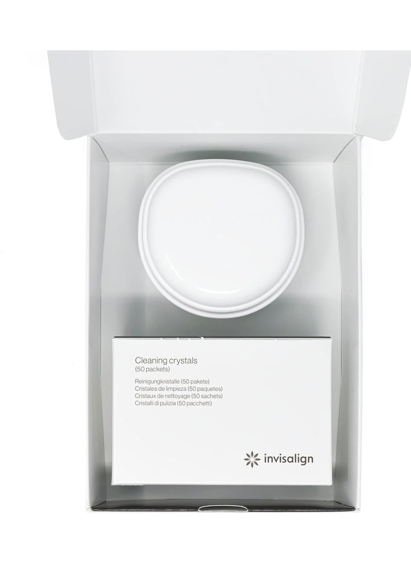 INVISALIGN INVISALIGN Cleaning Crystals for Clear Aligners and Retainers with Tub, (50 Packets)  - Image 4