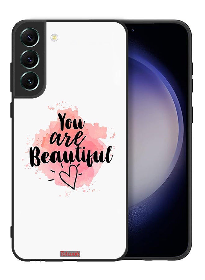 Tolwak Samsung Galaxy S21 5G Protective Case Cover You Are Beautiful - Image 2