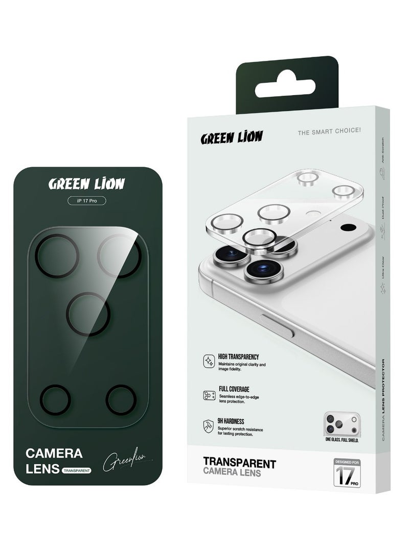 GREEN LION iPhone 17 Pro Lens Protector / Transparent Lens / Camera Protector